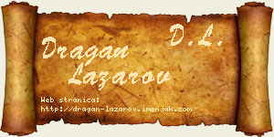 Dragan Lazarov vizit kartica